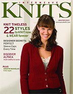 Interweave Knits Magazine - '07 Winter