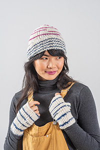 Berroco Fall Collection 2022 Patterns - Ciel Hat and Mitts - PDF DOWNLOAD