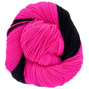 Madelinetosh Tosh DK Yarn - Custom: JBW: Black Pink photo