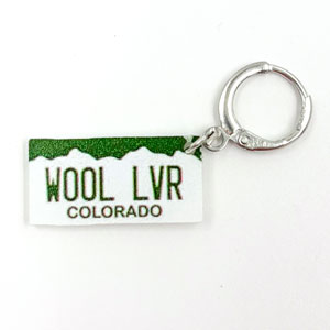 Jimmy Beans Wool State Stitch Markers  - Colorado photo