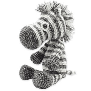 Hardicraft Plush Toys - Dirk Zebra (Crochet)