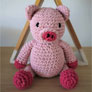 Hoooked Plush Crochet Toys - Piglet Maggie Accessories photo