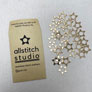 Allstitch Studio Seamless Stitch Markers - Gold Stars Accessories photo