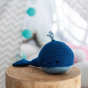 Hoooked Plush Crochet Toys - Whale Pepper