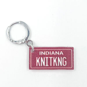 Jimmy Beans Wool State Stitch Markers  - Indiana - Indiana