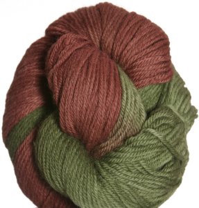 Ester Bitran Hand-Dyes Andes Yarn - 21 - Forest/blush