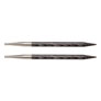 Knitter's Pride Dreamz Special Interchangeable Needle Tips (for 16 cables) - US 7 (4.5mm) Grey Onyx Needles photo