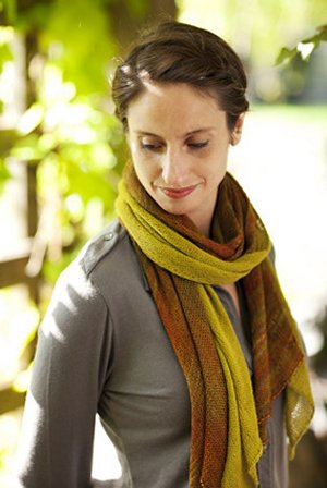 Churchmouse Classics Patterns - Bias Before & After Scarf Pattern
