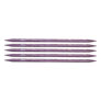 Knitter's Pride Dreamz Double Point Needles - US 10.5 - 5" (6.5mm) Purple Passion