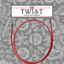ChiaoGoo TWIST Red Cables - 22