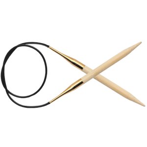 Knitter's Pride Bamboo Fixed Circular Needles - US 4 (3.5mm) - 40" Needles