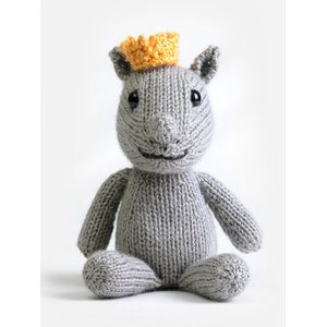 Blue Sky Fibers Royal Petite Knit Kits - Baby Series - Rene Rhinoceros
