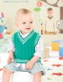 Sirdar Snuggly Baby and Children Patterns - 4529 Boy's Sweater and Vest - PDF DOWNLOAD Patterns photo