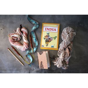 Jimmy Beans Wool Passport to India kits Oak