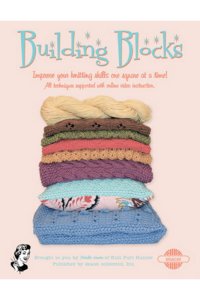 Skacel Michelle Hunter Pattern Books Building Blocks - Improve Your Knitting Skills One Square at a Time!