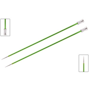 Knitter's Pride Zing Single Pointed Needles - US 4 (3.5mm) - 10" Chrysolite