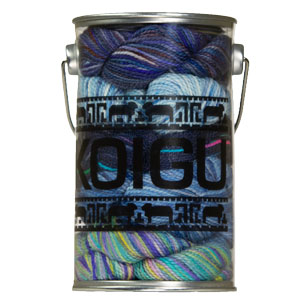 Koigu Paint Cans yarn Winter Tapestry- Blues