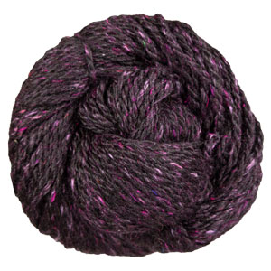 Long Island Yarn and Farm 2 Ply Worsted yarn Purple Twilight