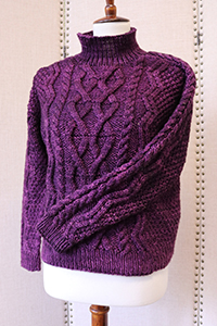Madelinetosh Tosh Patterns - Clara Cables - PDF DOWNLOAD