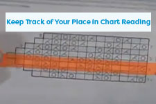 Keep Track of Your Place in Chart Reading Knitting Tutorial
