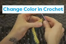 Change Color in Crochet Crochet Tutorial