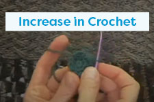 Increase in Crochet Crochet Tutorial