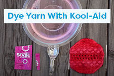 Dye Yarn with Kool-Aid Tutorial