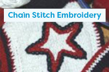 Chain Stitch Embroidery Knitting Tutorial