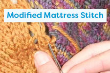 The Modified Mattress Stitch Knitting Tutorial