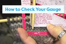 How to Check Your Gauge Knitting Tutorial