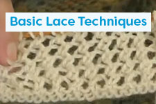 Basic Lace Techniques Knitting Tutorial