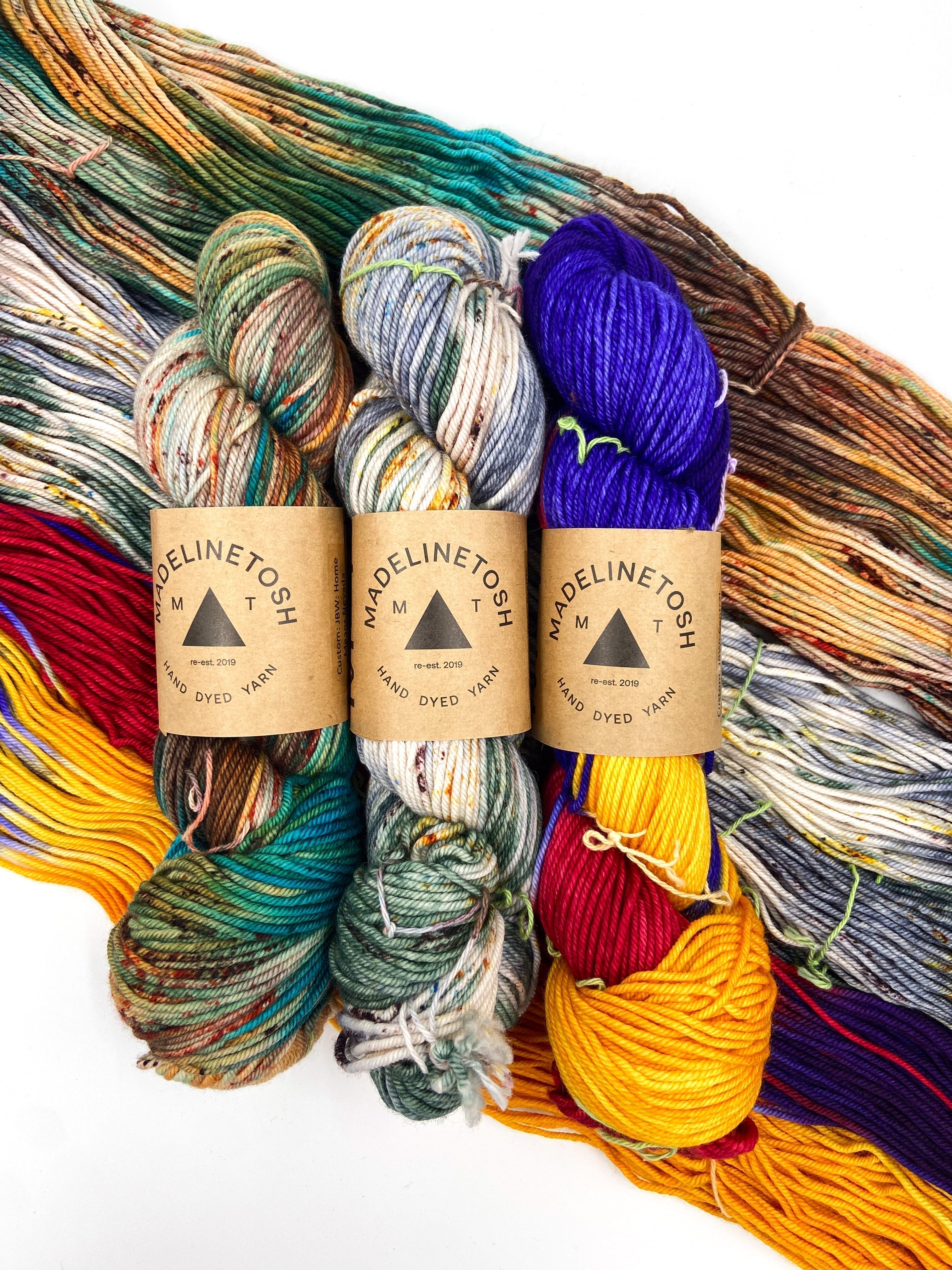 Madelinetosh Stitchin' States Samples