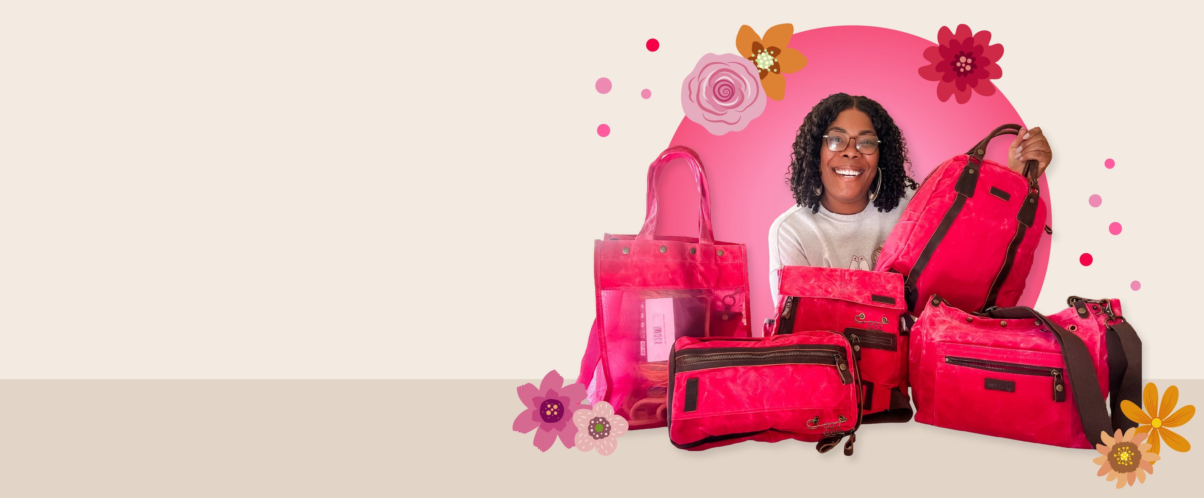 della Q x Toni Lipsey Vivid Rose Collection