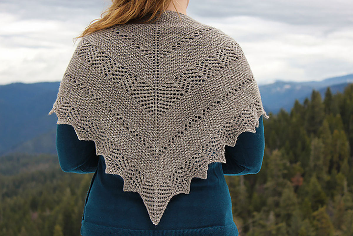 Justine Chenel Designs Patterns - Follow Your Arrow Shawl - PDF Download - Extra Image
