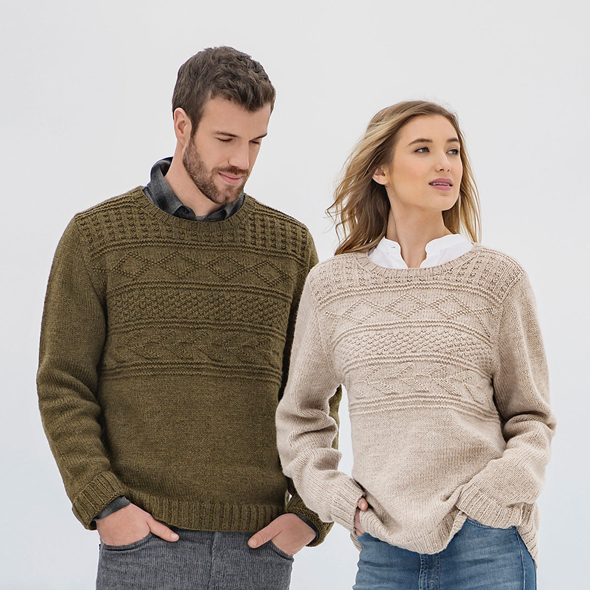 Blue Sky Fibers The Classic Series Patterns - Pemberton Pullover - PDF Download - Extra Image
