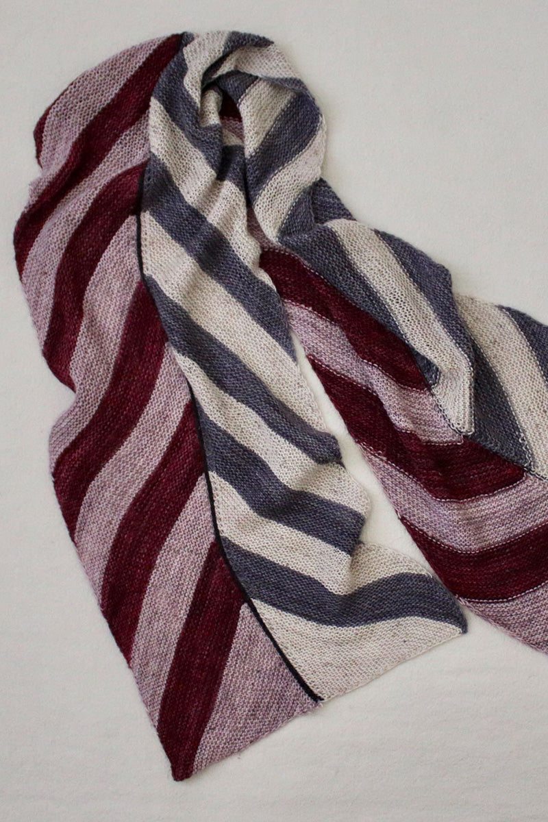 Madelinetosh Tosh Patterns - Chevron Scarf - Extra Image
