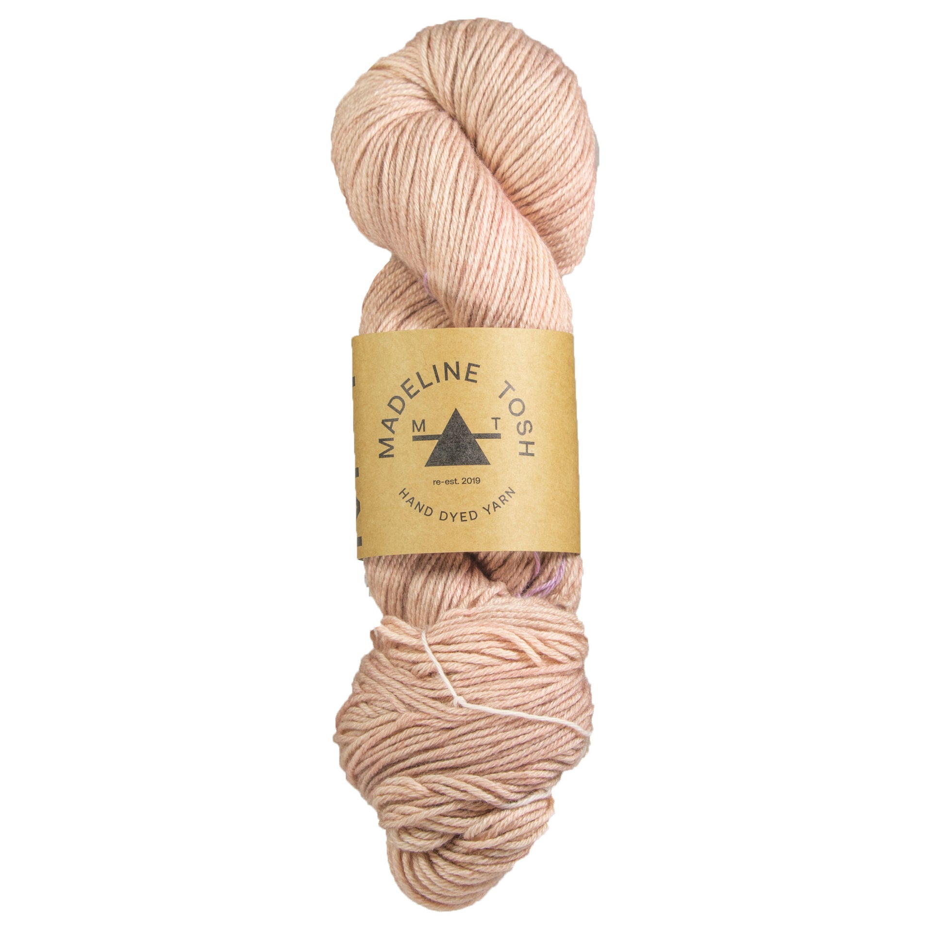 Madelinetosh Wool + Cotton Yarn - Copper Pink (Solid) - Zoom Image
