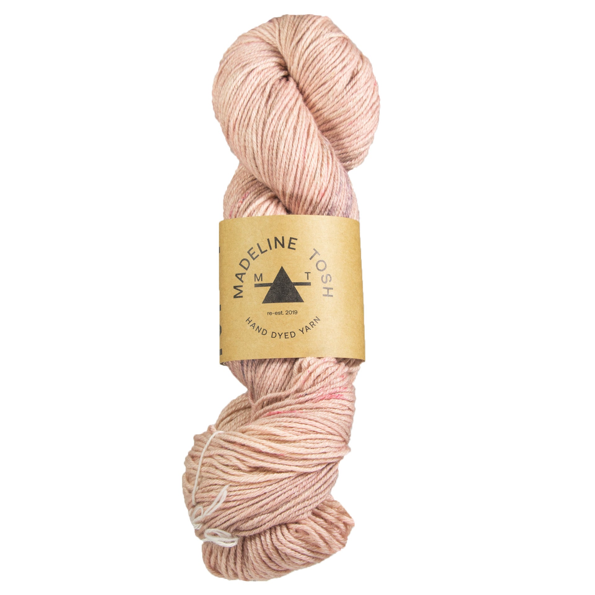 Madelinetosh Wool + Cotton Yarn - Copper Pink - Zoom Image
