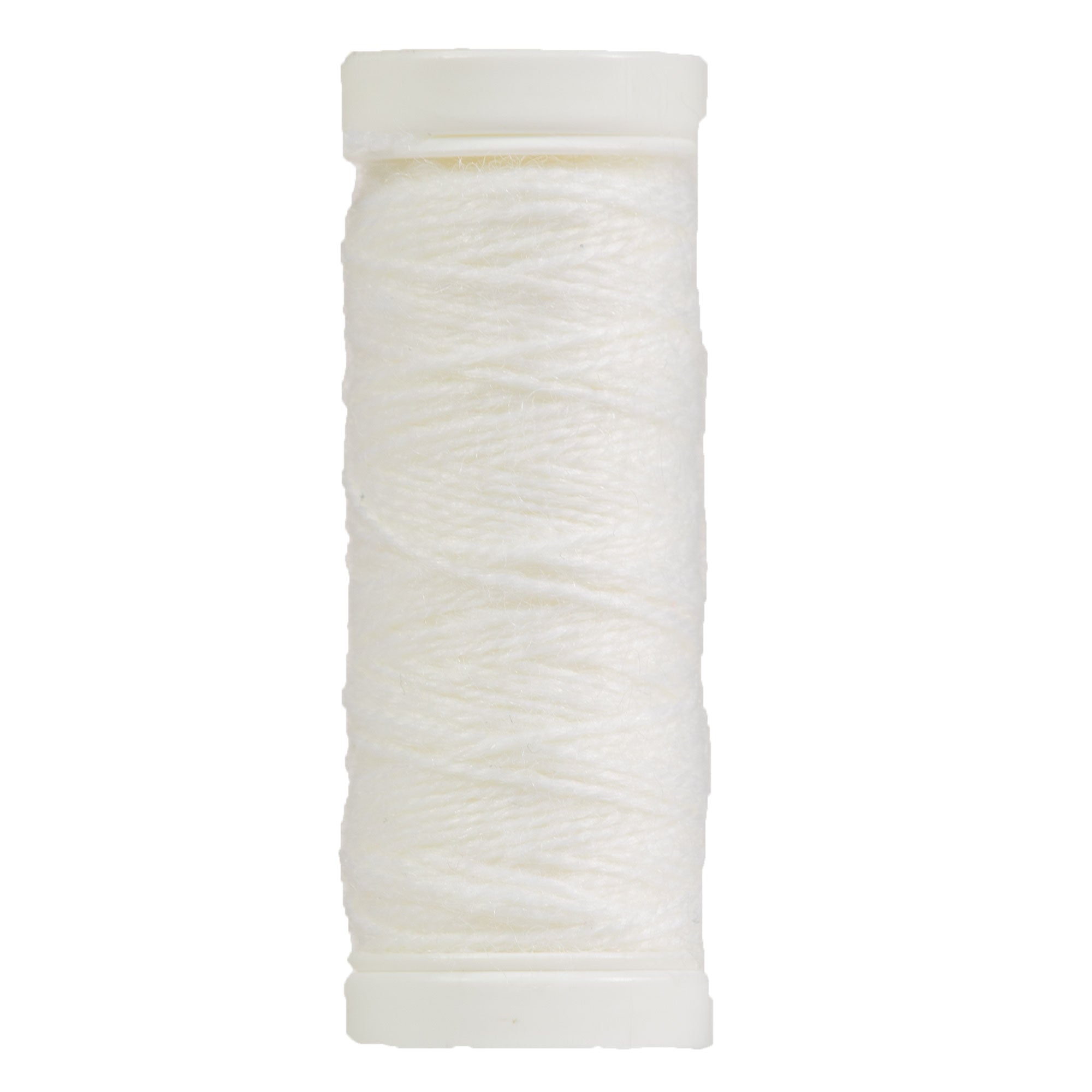 Lang Yarns Jawoll Reinforcement Bobbins - 0001 White - Zoom Image
