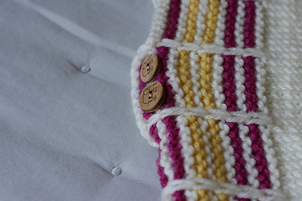Berroco Ultra Wool Baby Collection Patterns - Austin - PDF Download - Extra Image