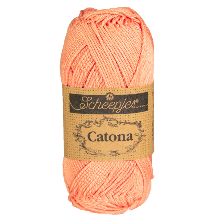 Scheepjes Catona Yarn - 524 Apricot - Zoom Image