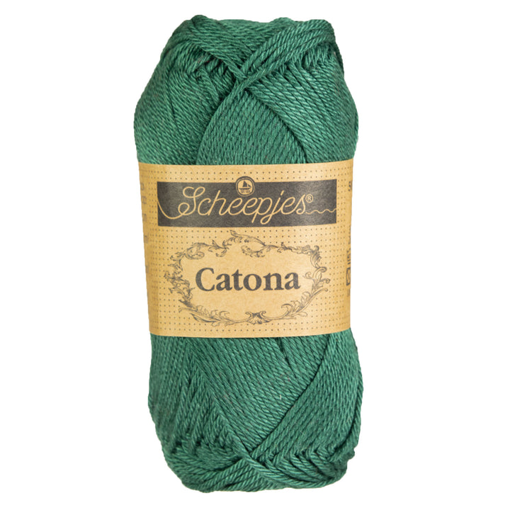 Scheepjes Catona Yarn - 525 Fir - Zoom Image