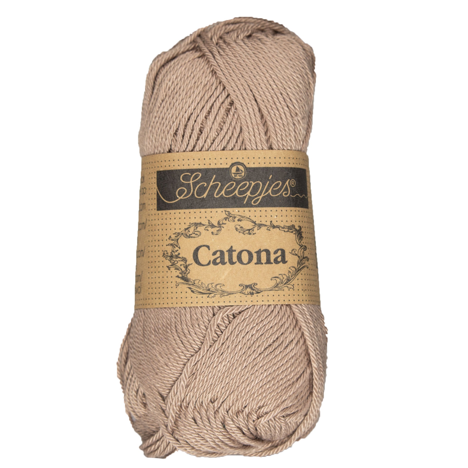 Scheepjes Catona Yarn - 506 Caramel - Zoom Image

