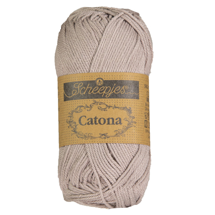 Scheepjes Catona Yarn - 406 Soft Beige - Zoom Image