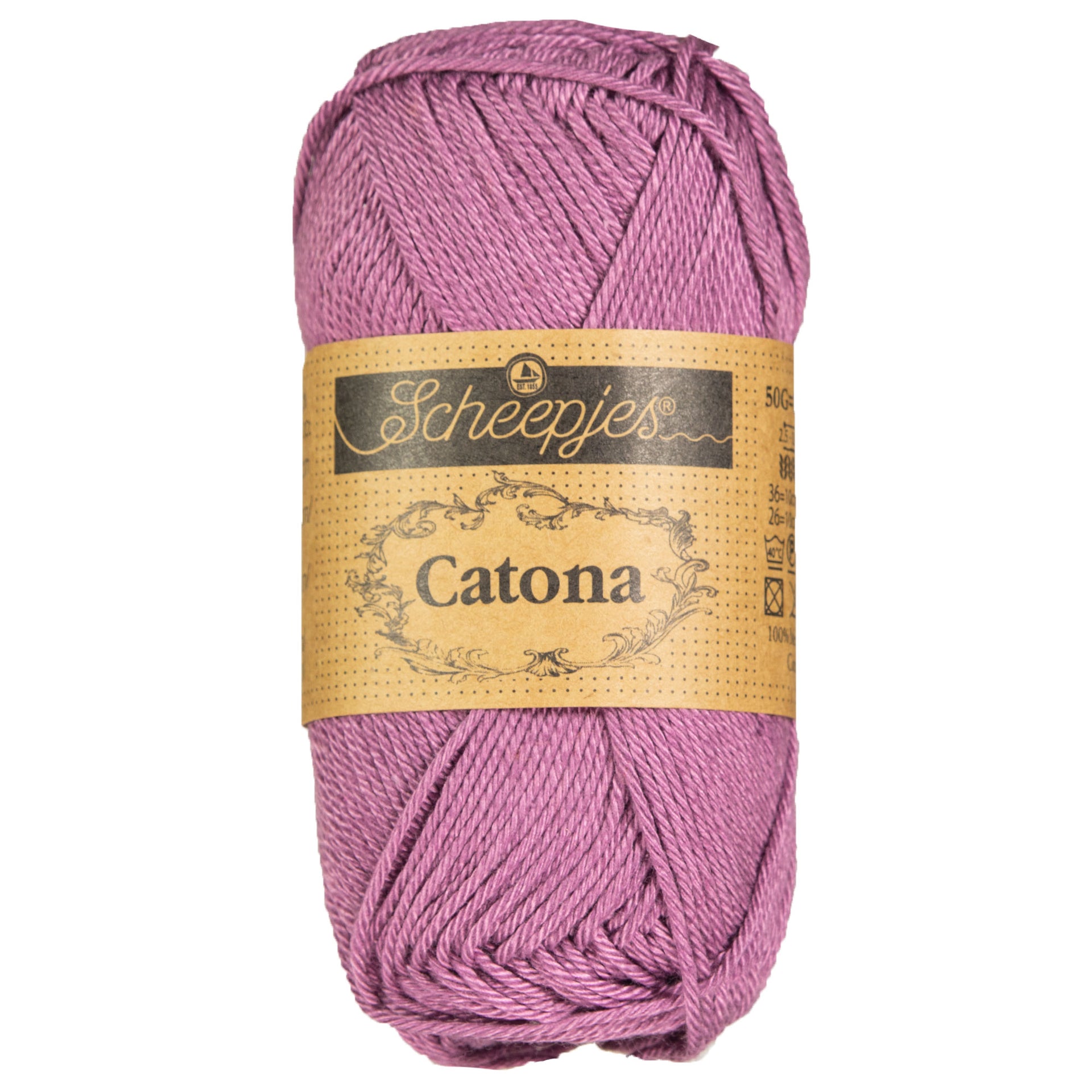 Scheepjes Catona Yarn - 240 Amethyst - Zoom Image
