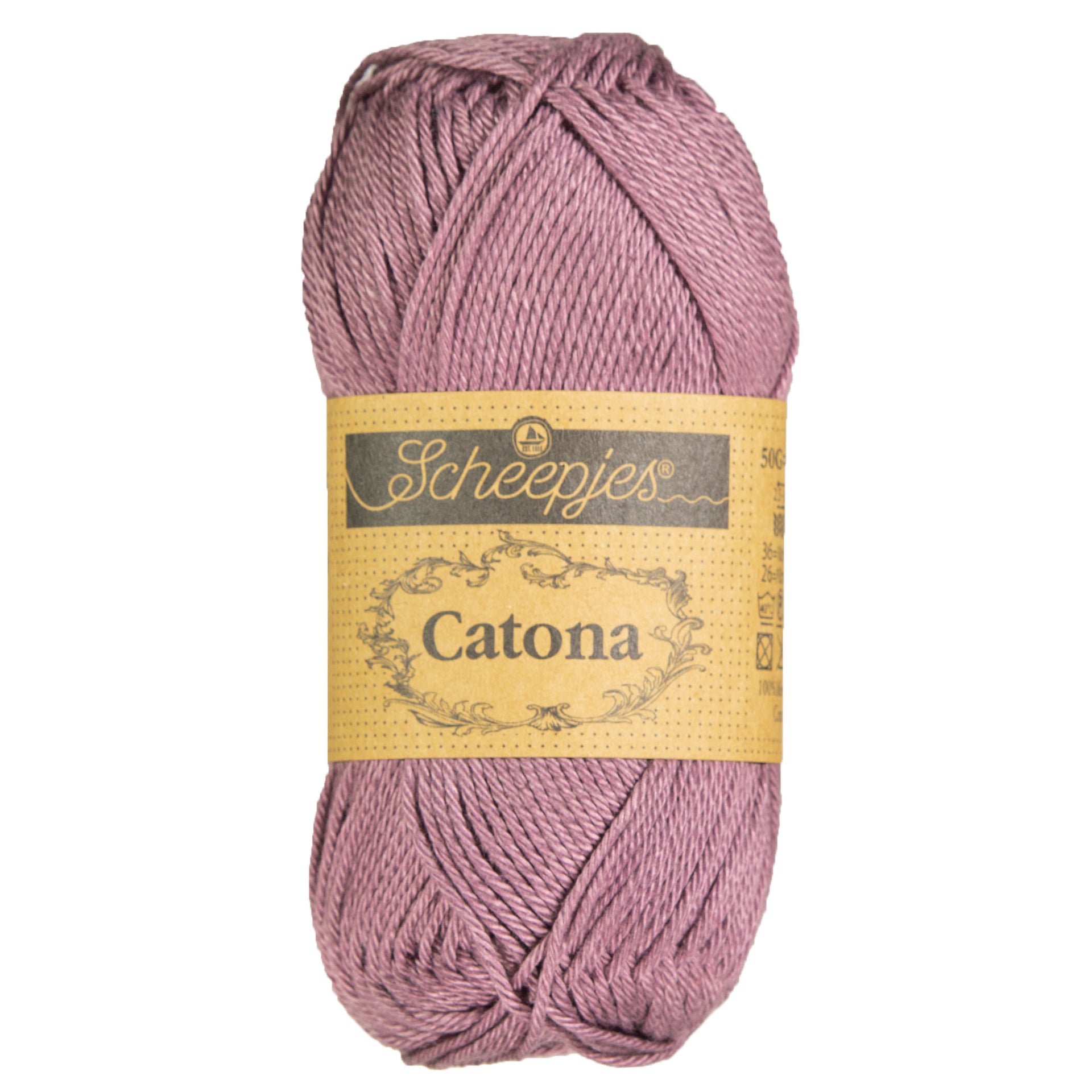 Scheepjes Catona Yarn - 526 Ashes - Zoom Image
