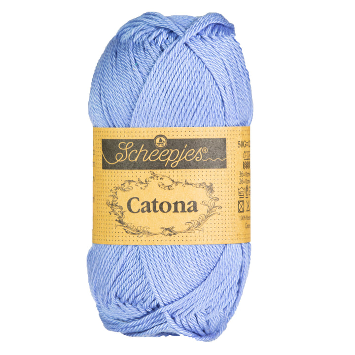 Scheepjes Catona Yarn - 247 Bluebird - Zoom Image