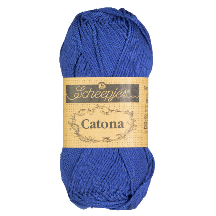 Scheepjes Catona Yarn - 527 Midnight - Zoom Image