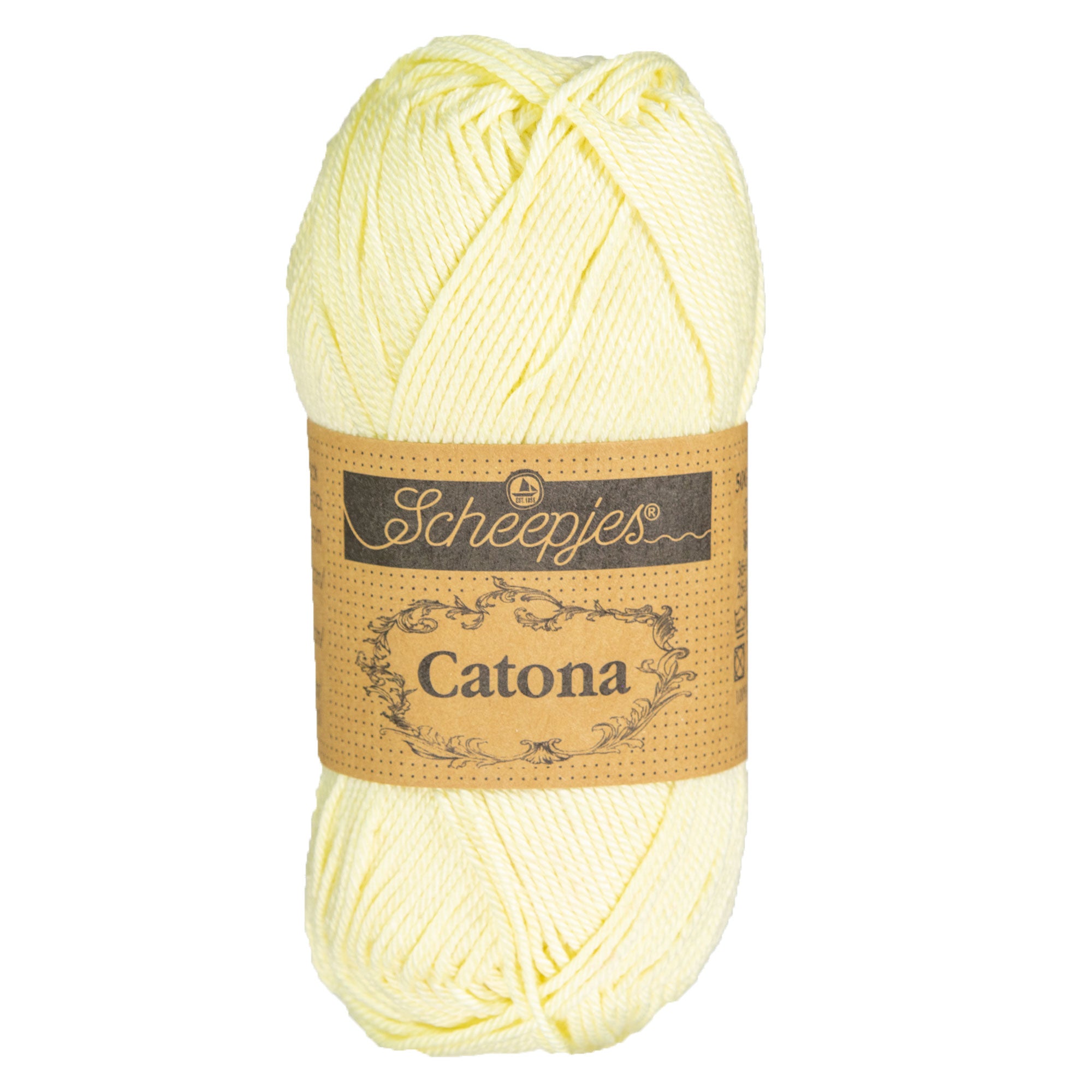Scheepjes Catona Yarn - 101 Candlelight - Zoom Image