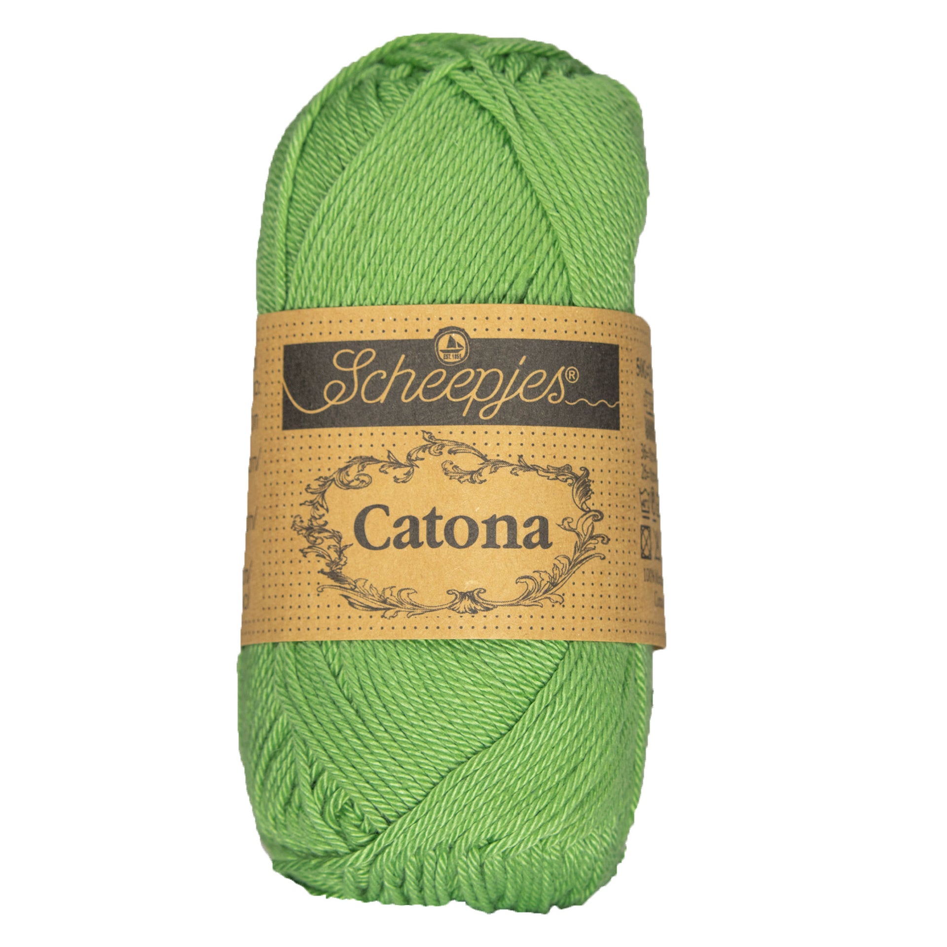 Scheepjes Catona Yarn - 212 Sage Green - Zoom Image
